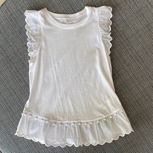 Kate Spade Pom Pom trim tee